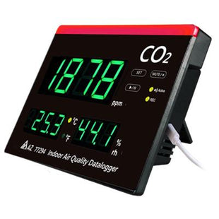 AZ Large Display CO2 Temperature and %RH Monitor with Datalogging